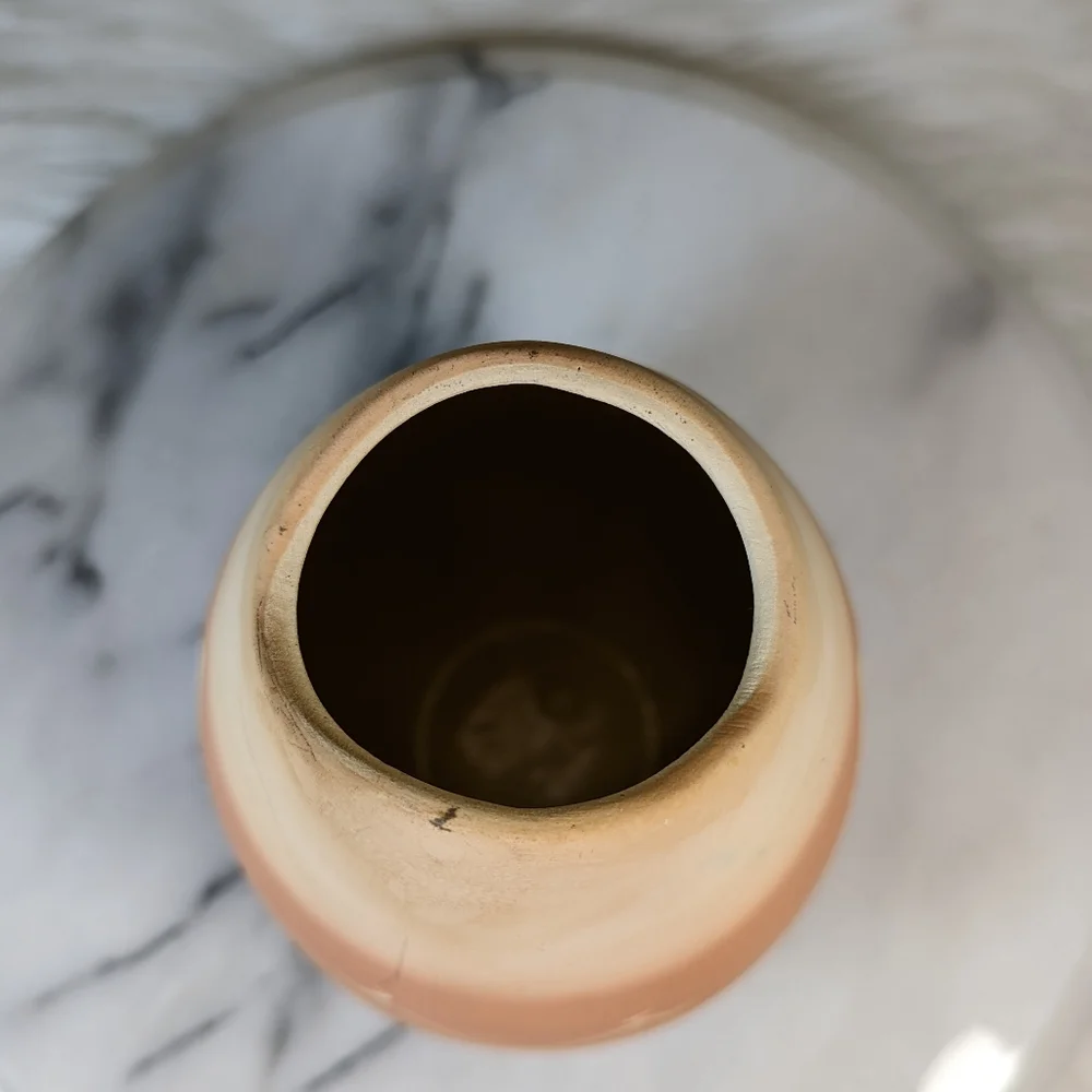 Native American Signed Vase With Aztec Design Vintage - Picture 5 of 9